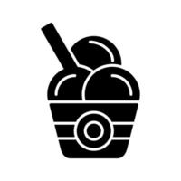 icono de vector de helado