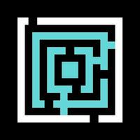 Maze Vector Icon