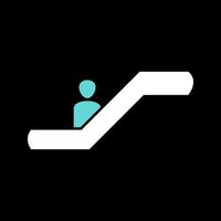 Escalator Vector Icon