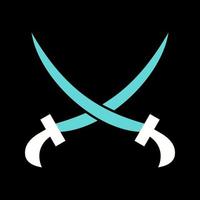 Two Swords Vector Icon