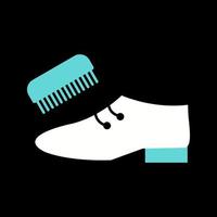 Shoe Polishing Vector Icon