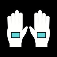 Pair of Gloves Vector Icon