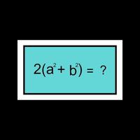 Solving Formula Vector Icon