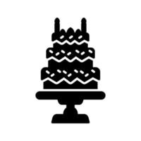 Birthday Cake Vector Icon