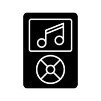 icono de vector de reproductor de música