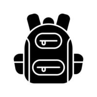 Backpack Vector Icon