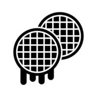 Waffle Vector Icon