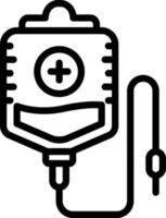 line icon for medicine vector