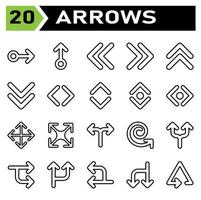 Arrows icon set include arrow, arrows, right, direction, arrow right, up, arrow up, down, arrow down, left, arrow left, transfer, exchange, sync, refresh, synchronize, rotate vector