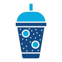 Smoothy Glyph Two Color Icon vector