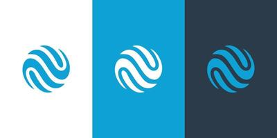 Letter N Logo Design, Creative modern Logos Designs Vector Illustration Template
