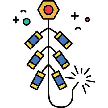 petardo que puede editar o modificar fácilmente vector