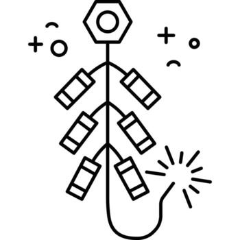 petardo que puede editar o modificar fácilmente vector