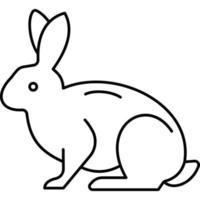 Rabbit Which can easily edit or modify vector