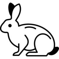 Rabbit Which can easily edit or modify vector