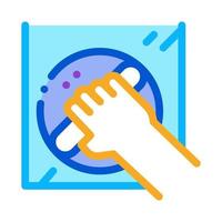 window control handle icon vector outline illustration