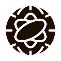 Atom Planet Earth Problem Vector Icon