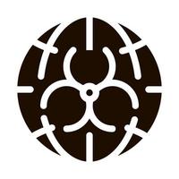 Biohazard Symbol Problem Vector Icon
