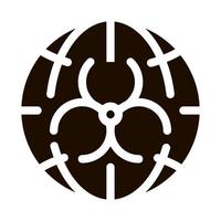 Biohazard Symbol Problem Vector Icon