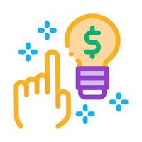 quick wit decision icon vector outline illustration