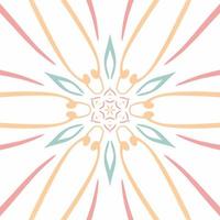 Abstract kaleidoscope background. Beautiful kaleidoscope seamless pattern. Multicolor mosaic texture. Seamless kaleidoscope texture. Unique kaleidoscope design vector