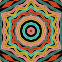 Abstract kaleidoscope background. Beautiful kaleidoscope seamless pattern. Multicolor mosaic texture. Seamless kaleidoscope texture. Unique kaleidoscope design vector
