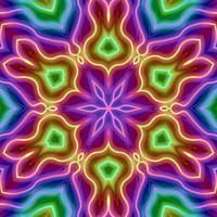 Abstract kaleidoscope background. Beautiful kaleidoscope seamless pattern. Multicolor mosaic texture. Seamless kaleidoscope texture. Unique kaleidoscope design vector