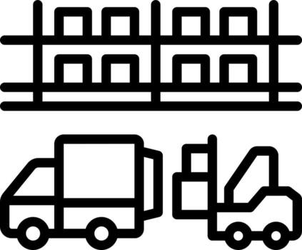 icono de lione para distribuido vector