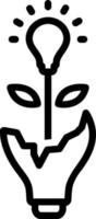 line icon for attempts vector