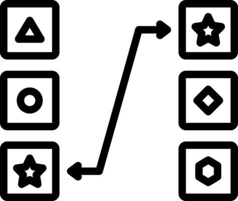 line icon for matching