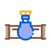 gas device icon vector outline illustration