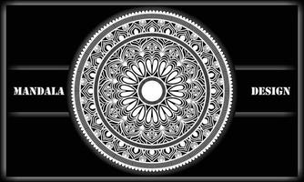 Paisley design. Coloring book design. Mandala motif design. vector