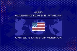 día unido american birdhday vector