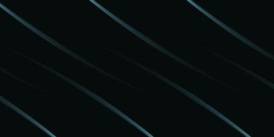 plantilla elegante abstracta con líneas degradadas, colores de rayas de olas marinas sobre fondo negro. telón de fondo geométrico horizontal de moda con espacio de copia en el centro. elegante fondo oscuro para un diseño moderno vector