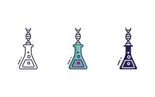 Chemical Biology icon vector