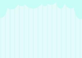 Soft blue background with vertical darker stripes and blue sweet clouds on top vector