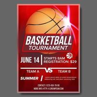 basketball tournament poster template 2312425 Vector Art at Vecteezy