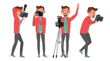 Photographer Cartoon Vector Art, Icons, and Graphics for Free Download