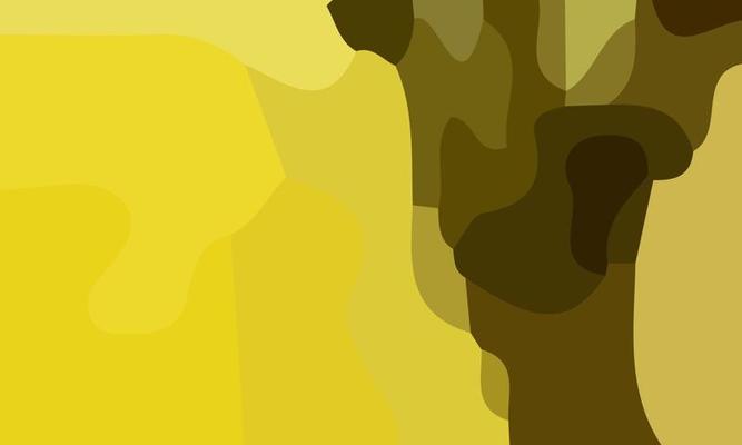 Aesthetic yellow abstract background with copy space area. Suitable for poster and banner