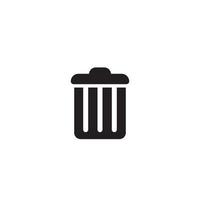 trash icons vector illustration