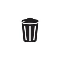 trash icons vector illustration