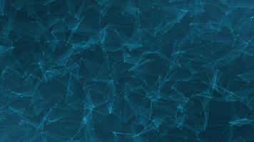 Dot line particle animation background video