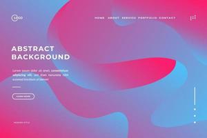 Abstract trendy gradient background for landing pages. Can be used for posters, placards, brochures, banners, web pages, headers, covers vector