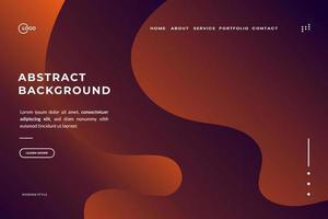Abstract trendy gradient background for landing pages. Can be used for posters, placards, brochures, banners, web pages, headers, covers vector