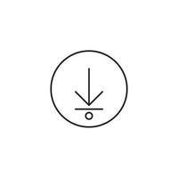 Arrow Icon, Pointer Direction, Up button arrow key, download symbol arrow key vector
