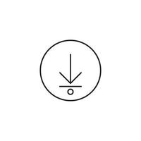 Arrow Icon, Pointer Direction, Up button arrow key, download symbol arrow key vector