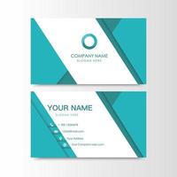 Business card for company simple Vector Illustration