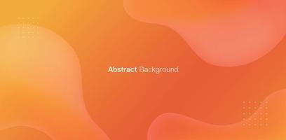 Abstract orange background with shadow vector illustration