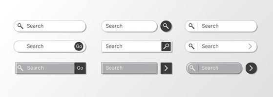 barra de búsqueda para ui, diseño y sitio web.
