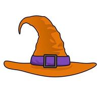 witch hat vector image for coloring book